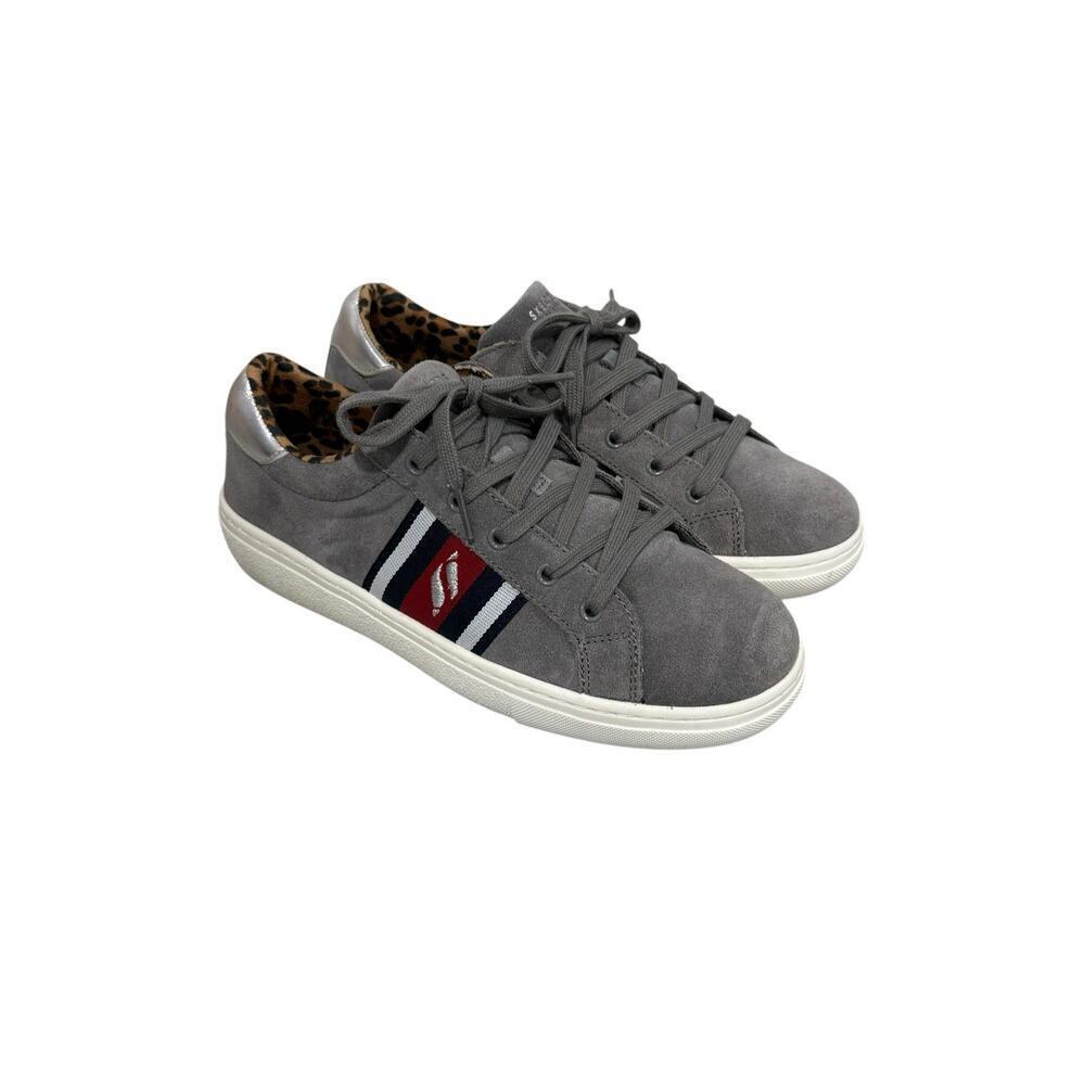 Skechers Women's Goldie Wild Inside Sneaker, Dark Gray Comfort Womens 9.5